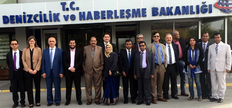 A team from Bangladesh Ship Breaking Association(BSBA) visited Maritime and Transport Ministry of Turkey recently President of BSBA MA Taher, Executive Member and Managing Director of PHP Ship Breaking Yard Zohirul islam Rinku also included with the