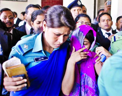 A speedy tribunal in Dhaka sentenced Oishee Rahman to death for killing her parentsâ€“police officer Mahfuzur Rahman and his wife Swapna Rahman on Thursday.