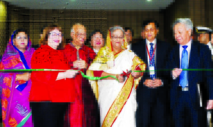Prime Minister Sheikh Hasina inaugurated a Development Fair at the Bangabandhu International Conference Centre (BICC) on the occasion of Bangladesh Development Forum 2015 on Sunday.
