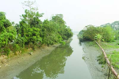 BARISAL: This canal connecting Kirtankhola River was a mass killing place of the occupation army.
