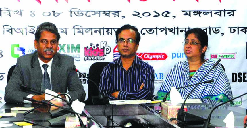 A three-day Bangladesh Capital Market Expo-2015 is going to start from 10th December at IDUB in Dhaka. Ziaur Rahman, Editor of Aorthosuchak informs this at a press conference at a city auditorium on Tuesday.