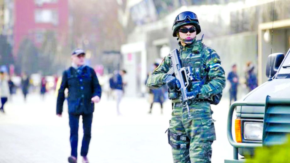 Security has been tightened in Beijing.