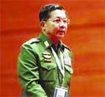 Myanmar's Commander-in-Chief Senior General Min Aung Hlaing.