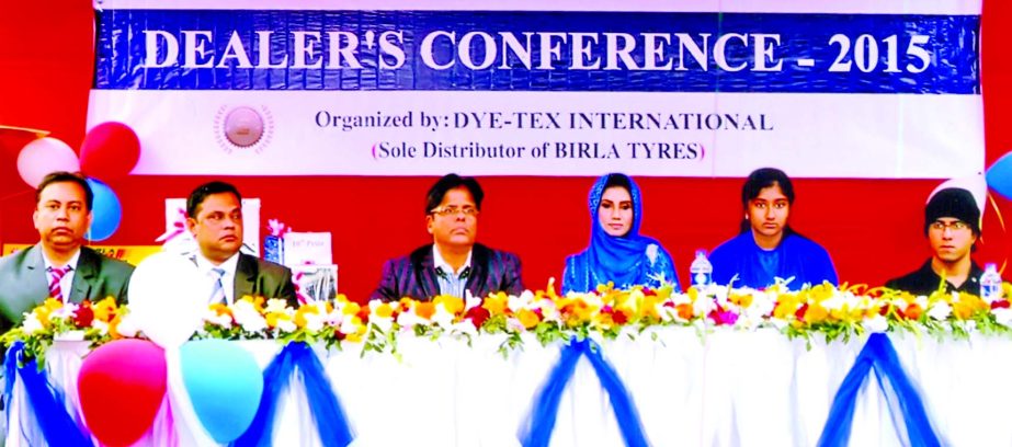 Dealers' conference followed by annual picnic of BIRLA TYRES was held at the Suhag Palli in Kaliakoir Upazila in Gazipur on Saturday. Dye-Tex International Owner and Sole Distributor of BIRLA TYRES in Bangladesh Md Motahar Hossain (CIP-Tax) presided over