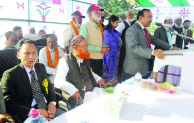 JAMALPUR: Muktijoddhader Milon Mela was held at Durmuth Miabari field premises on Saturday. Shahab Uddin Khanm DC, Jamalpur was present as Chief Guest.