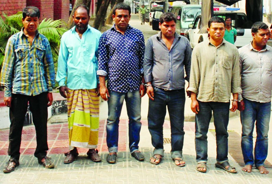 Six Huji activists were arrested from the city and Kushtia area on Wednesday.