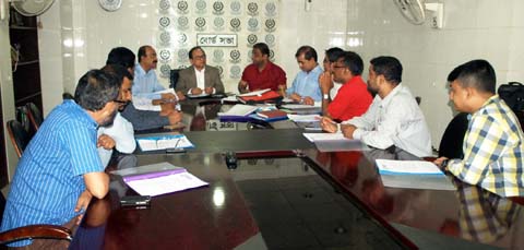 President of Bangladesh Surfing Association (BSA) Kazi Feroz Rashid, MP presided over the meeting of the Executive Committee of BSA at the office room of BSA in the city's Hatkhola on Thursday.