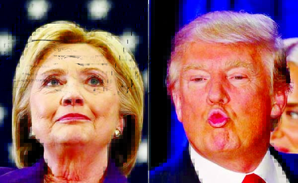 White House hopefuls Donald Trump and Hillary Clinton are poised to pass a point of no return on Super Tuesday.
