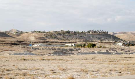 A view shows Jordan Valley near the West Bank city of Jericho.