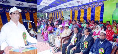 DINAJPUR: Whip of the Jatiya Sangsad Iqbalur Rahim MP speaking as Chief Guest at the prize-giving ceremony of annual sports and cultural function of Dinajpur Zilla School on Wednesday.