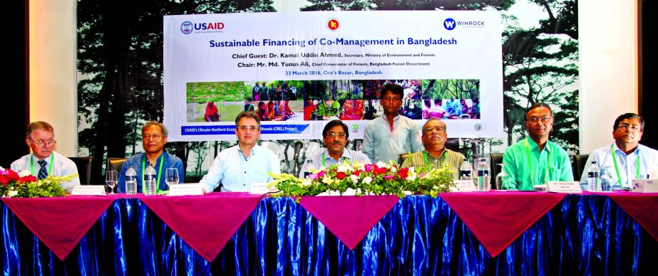 USAID's Climate-Resilient Ecosystems and Livelihoods (CREL) Project organized the dialogue on Wednesday at a city hotel in Cox's Bazar hosted by Winrock International, NACOM, CODEC, CNRS and BCAS supported by USAID Bangladesh and Bangladesh Forest Depar