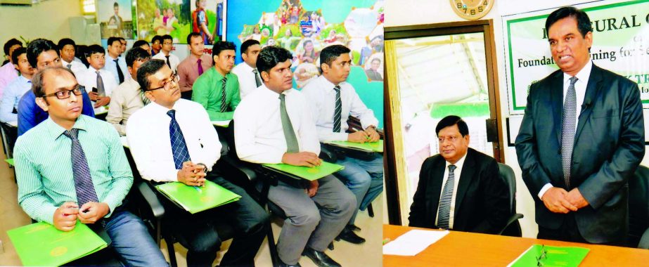 A training course on 'Foundation Training for Officers' has kicks of recently under the auspices of Pubali Bank Training Institute in the city. Md. Abdul Halim Chowdhury, Managing Director of Pubali Bank Ltd. graced the occasion as Chief Guest in the in