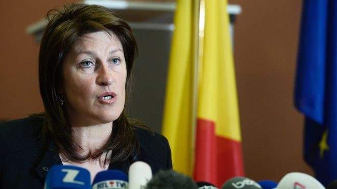 Jacqueline Galant had been under pressure over a leaked EU report