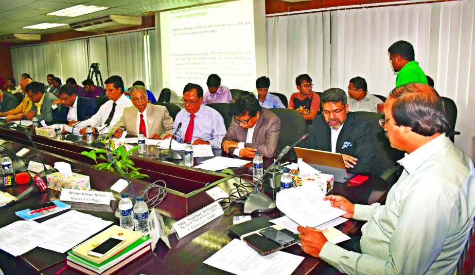 Board of Directors of Dhaka Chamber of Commerce and Industry (DCCI) led by its President Hossain Khaled called on Chairman of National Board of Revenue (NBR) Md Nojibur Rahman at NBR Bhaban on Sunday to place Chamber's budget recommendations for the fisc