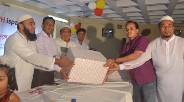 Md Jahangir Alam, MD, GPH giving prizes among the channel partners in Teknaf recently.