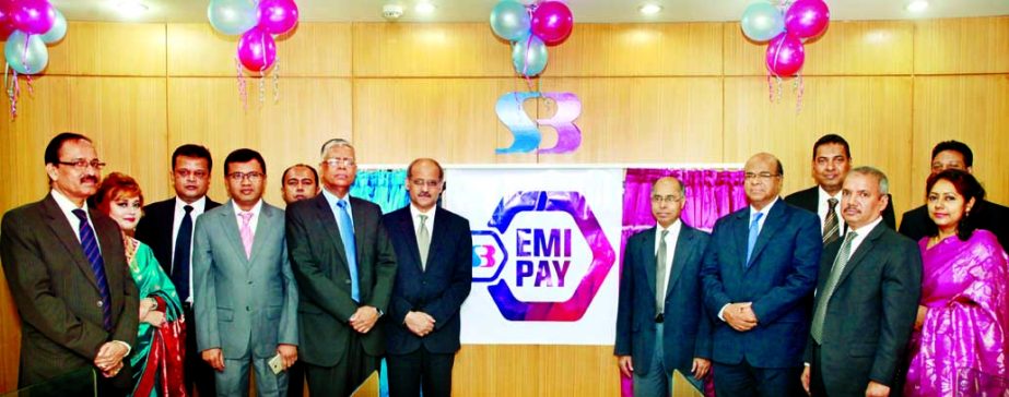 Southeast Bank Limited (SBL) formally launches EMI PAY service at its head office in the city on Tuesday. Shahid Hossain, Managing Director of the Bank formally launches the service. Mohammed Gofran, Additional Managing Director, S.M. Mainuddin Chowdhury