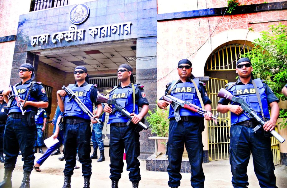 Additional security measures were taken around Dhaka Central Jail centering the execution of Jamaat leader Moulana Matiur Rahman Nizami on Tuesday.