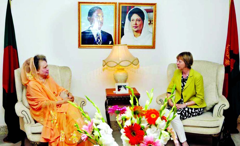 Newly appointed British High Commissioner in Bangladesh Alison Blake called on BNP Chairperson Begum Khaleda Zia at her Gulshan office on Wednesday.