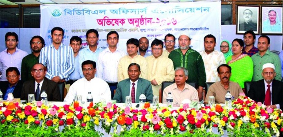 Reception of the newly elected Officers Association of Bangladesh Development Bank Limited (BDBL) held recently in the city. Mahbubul Alam Hanif MP, Joint Secretary, Bangladesh Awami League attended as chief guest where BDBL Board of Directors Chairman Md