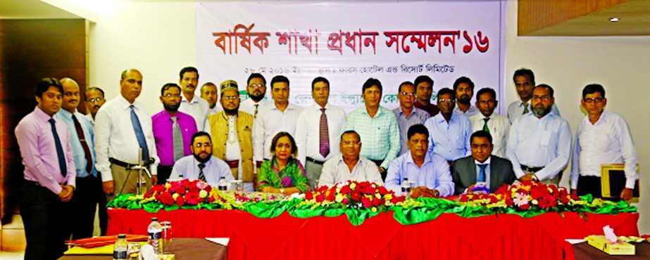 Desh General Insurance Company Limited arranges its Annual Branch Managers' Conference 2016 on Saturday at 'FARS Hotel & Resorts Limited', Dhaka. Board of Directors Sakif Nazran Bhuiyan Director & Chairman (Executive Committee) and Aminur Rahman Direct