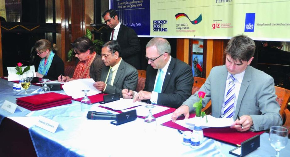 CPD recently launched its study report on Future of Garments Industry in Bangladesh. A representatives from policymakers, development partners including the ILO, entrepreneurs and other stakeholder groups attended the event including Miah Abdullah Mamun,