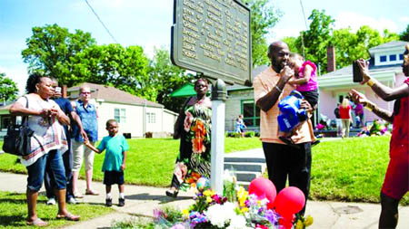 Ali's childhood home stood dilapidated and vacant for many years before opening as a museum Internet photo