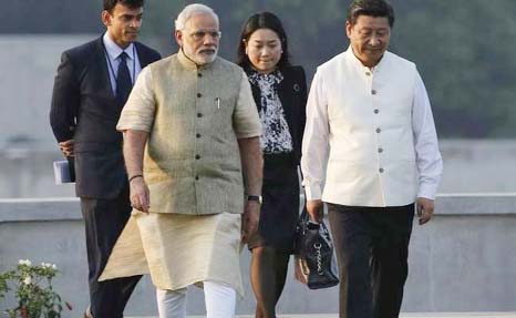 File photo of PM Narendra Modi and Chinese President Xi Jinping. China is seen as leading opposition to the US move to include India in the 48-nation Nuclear Suppliers Group.