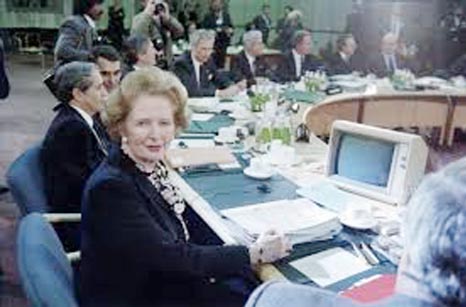 Conservative leader Margaret Thatcher was a cheerleader for EEC membership, but after becoming prime minister from 1979 she was soon riling her European colleagues.