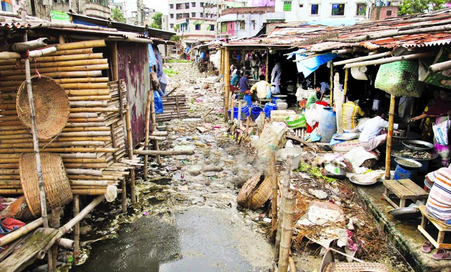 Influential encroachers occupied both sides of this canal dumped with garbage built different shops and hotels being made with bamboo, creating stagnant of sewerage waters in the canal. But the authority concern seemed to keep an eye shut to remove it as