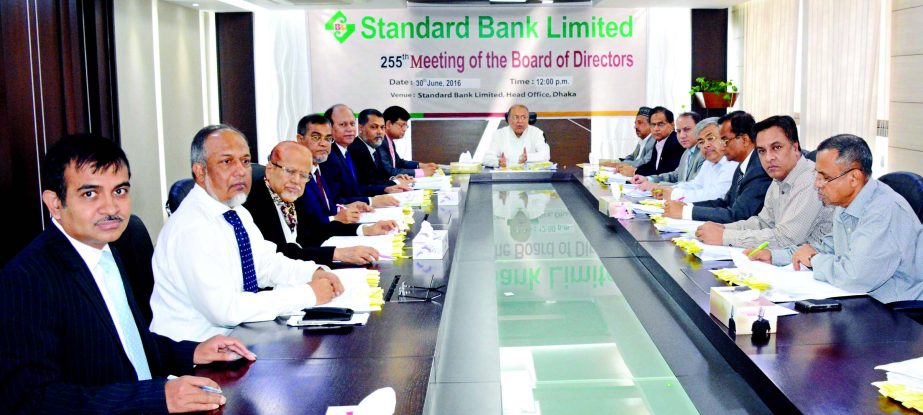 The 255th Board Meeting of Standard Bank Ltd. was held onThursday in the city. Chairman of the Board of Directors Kazi Akram Uddin Ahmed presided over the meeting. Among others, Vice Chairman Ferozur Rahman, Directors Kamal Mostafa Chowdhury, Ashok Kumar