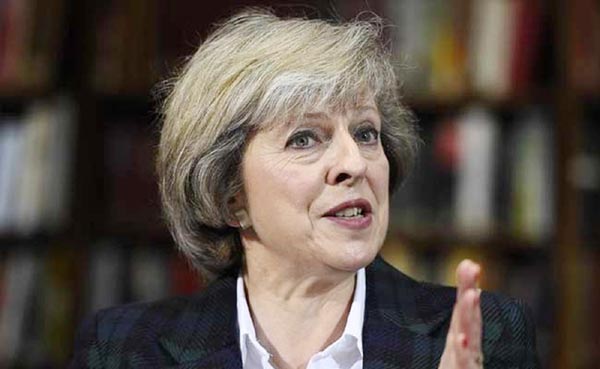 Home Secretary Theresa May, the front-runner who campaigned for a "Remain" vote in the June 23 referendum, said Britain needed to be clear about its negotiating stance.