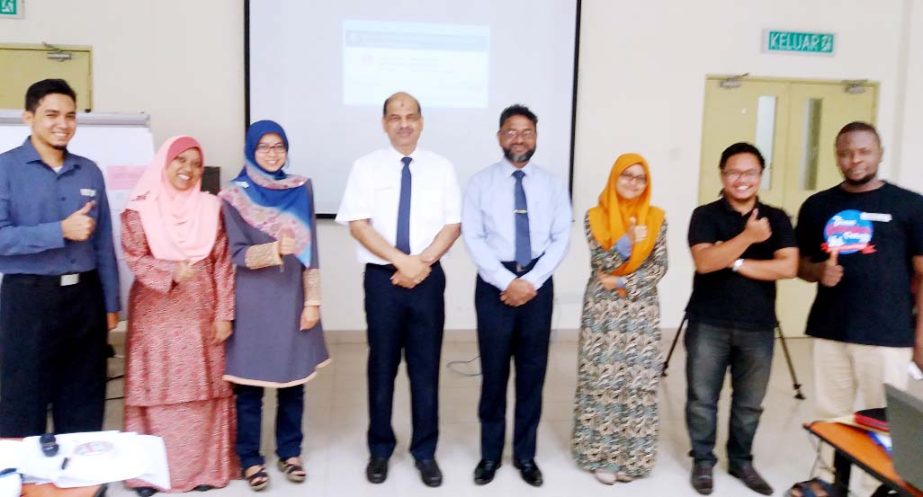 Prof Dr Yousuf Mahbubul Islam, Vice Chancellor of Daffodil International University is recently seen along with faculty members of the 'Islamic Science Institute' of Universiti Sains Islam Malaysia.