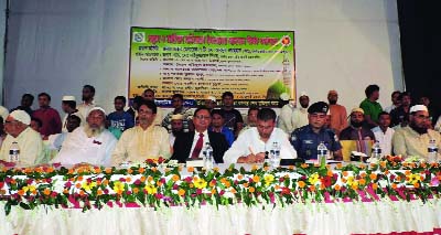 MAGURA: Participants at a workshop against militancy and terrorism organised by Islami Foundation , Magura on Saturday.