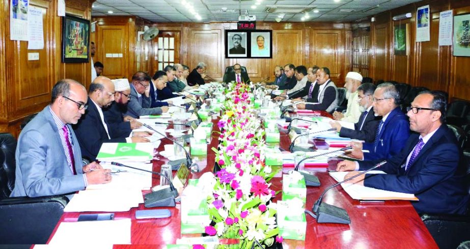 A meeting of the Board of Directors of Islami Bank Bangladesh Limited held on Thursday at the Board Room of Islami Bank Tower in Dhaka. Engr. Mustafa Anwar, Chairman of the Bank presided over the meeting. Directors along with Mohammad Abdul Mannan, Managi