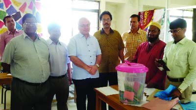 TRISHAL (Mymensingh): Prof DR Mohit -ul -Alam, VC, National Poet Kazi Nazrul Islam University visiting election of University Employees Association yesterday.