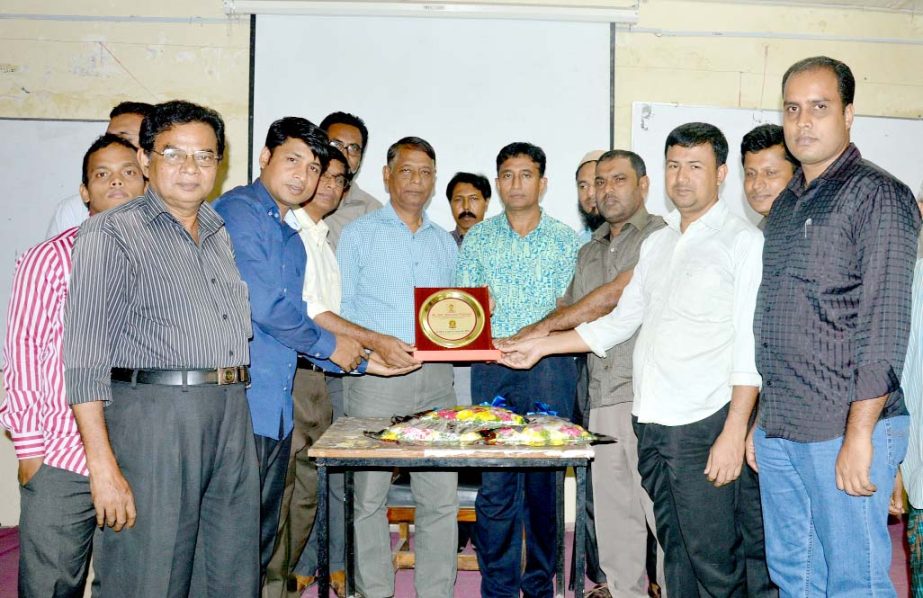 Farewell programme of Md Masudur Rahman, Comptroller of Account of Chittagong University of Science and Technology(CUET) was held at the south gallery of the varsity yesterday.