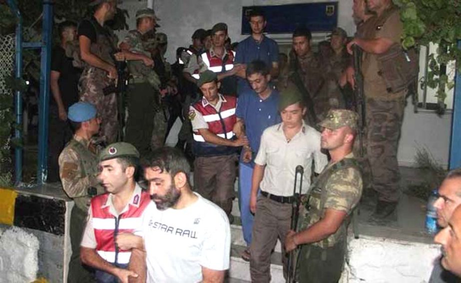 More than 26,000 people have been detained in connection with last month's failed coup attempt.