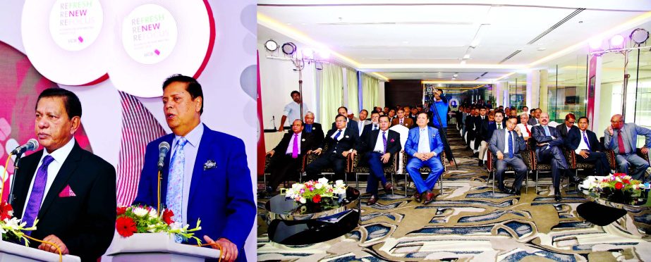 A business review meeting of United Commercial Bank Limited (UCB) was held at a city hotel in Chittagong recently. MA Sabur, Chairman and Muhammed Ali, Managing Director of the bank speaking as chief guest and special guest respectively.