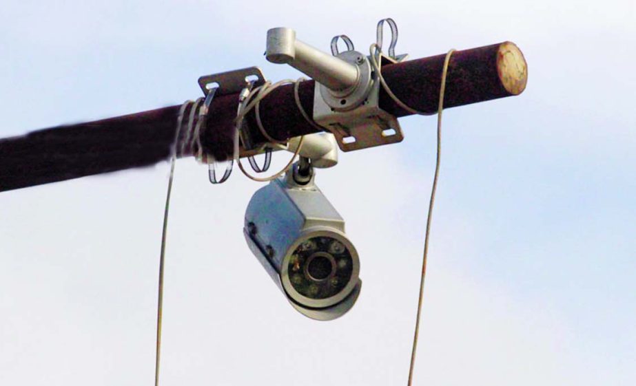 CCTV cameras installed at the entrances, exit points, inter-sections and all-important places in a bid to reduce crimes in city and to ensure public safety, remain inactive and uncared. This photo was taken on Friday from Gabtali area.
