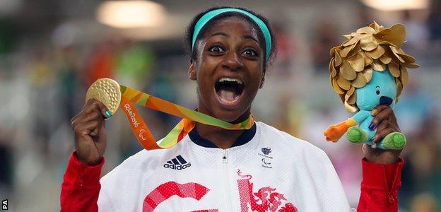 Kadeena Cox has won two medals in two days