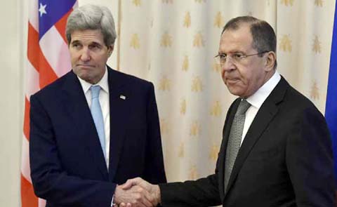 John Kerry and his Russian counterpart Sergei Lavrov are to sit down with key players on the conflict.