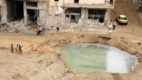 Many Aleppo residents will have to resort to contaminated water, Unicef says the agency.