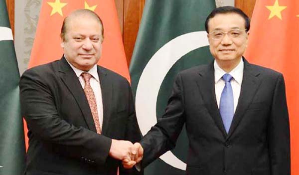 Earlier this week, Chinese PM Li Keqiang had met Nawaz Shraif and expressed his support for Islamabad.