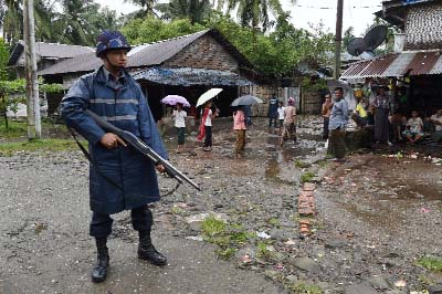 The Rakhine State has been effectively split on religious grounds between Buddhists and Muslims since bouts of communal violence tore through the state in 2012, killing scores and forcing tens of thousands to flee