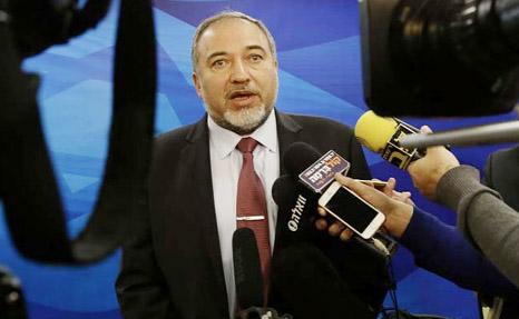 Defence Minister Avigdor Lieberman however said he had no intention of starting a new war in Gaza.