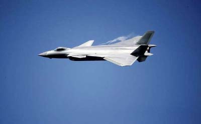 J-20 performed a series of maneuvers under overcast skies at an airshow in Chinese city of Zhuhai..