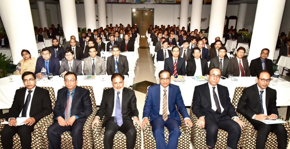Abul Kashem Md Shirin, Managing Director of Dutch-Bangla Bank Ltd, attended its Second Managers' Conference-2016 at the bank's head office recently. Md Sayedul Hasan, Khan Tariqul Islam, Deputy Managing Directors and all Divisional Heads of the bank wer