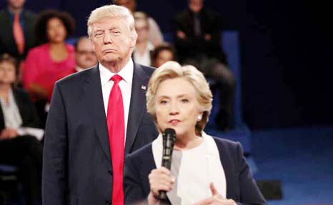Republican presidential candidate Donald Trump savaged President Barack Obama's campaign appearance with Hillary Clinton as "a carnival act"""
