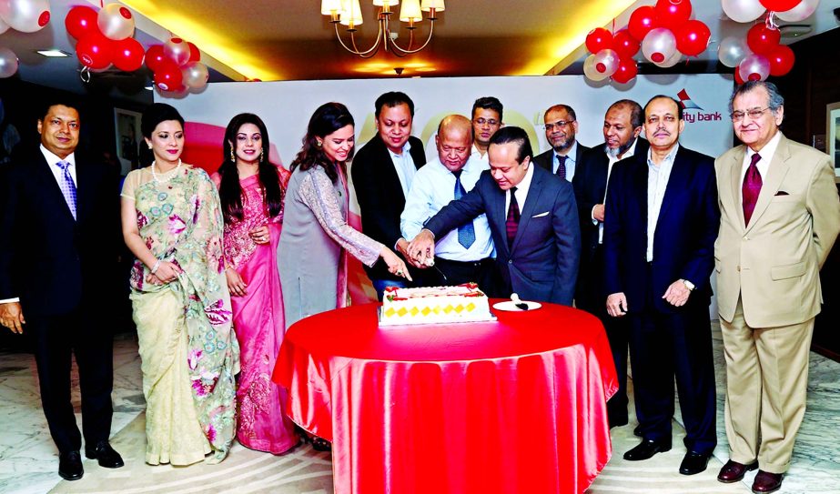 The 500th Board of Directors' meeting of City Bank Ltd was held recently in the city. Mohammad Shoeb, Chairman, Tabassum Kaiser, Vice Chairperson, Deen Mohammad, Aziz Al Kaiser, Rafiqul Islam Khan, Syeda Shaireen Aziz and Savera H Mahmood, Directors and