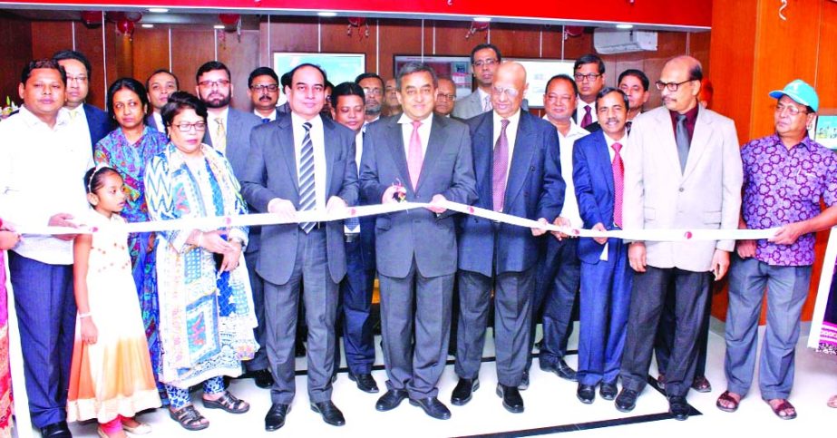 Sayeed H Chowdhury, Chairman of ONE Bank Ltd, inaugurated its 86th branch at Ashkona Bazar, Dakshinkhan in the city recently. Shawket Jaman and Syed Nurul Amin, Directors and M Fakhrul Alam, Managing Director of the bank were also present.